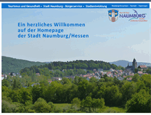 Tablet Screenshot of naumburg.eu