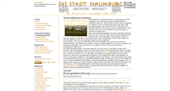 Desktop Screenshot of naumburg.name